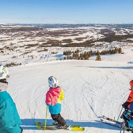 Golsfjellet - Bualie, Milevis Med Sykkelveier, Fiske Og Vannaktivitet, Inn/ut Til Alpinanlegg Og Langrennsloyper. Apartamento Gol